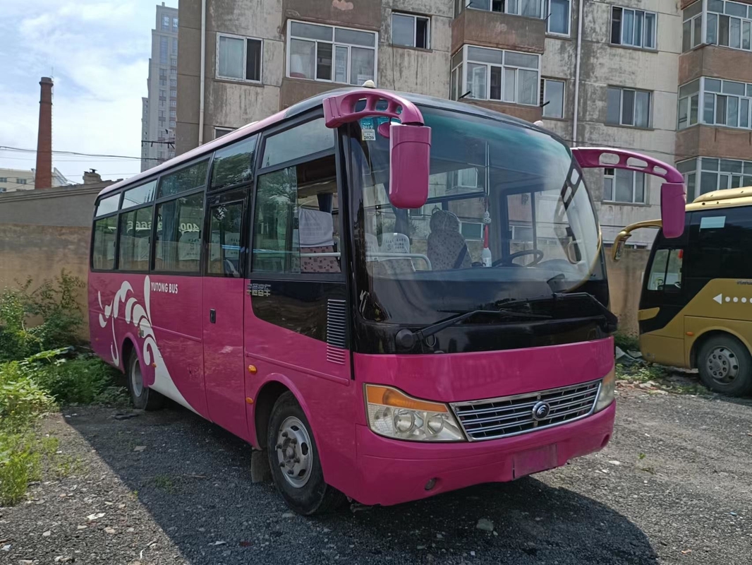 31 인승 미니 버스 유통 전방 엔진 버스 승객 밴 ZK6752D는 학교 버스를 사용했습니다