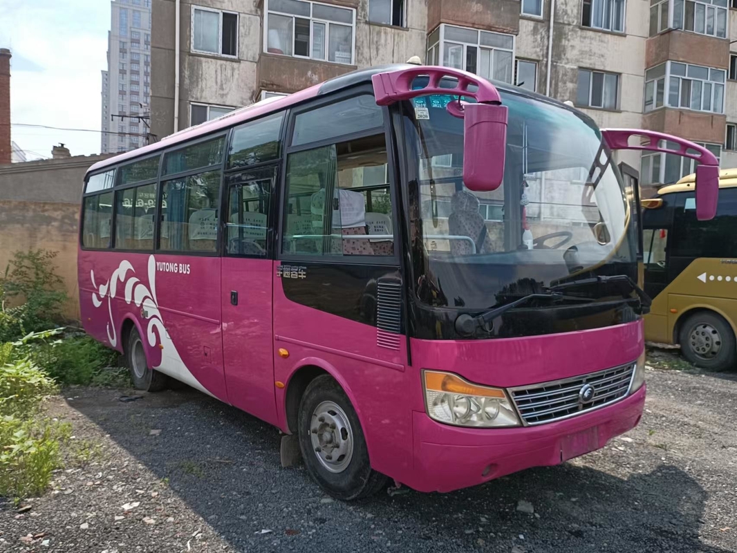 31 인승 미니 버스 유통 전방 엔진 버스 승객 밴 ZK6752D는 학교 버스를 사용했습니다