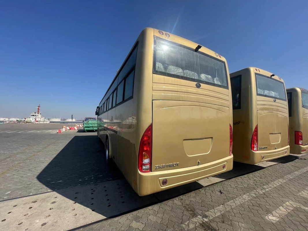 사용된 투어 버스 전방 엔진 유통 53-65seats 우회전 구동 유차이 엔진 ZK6116D