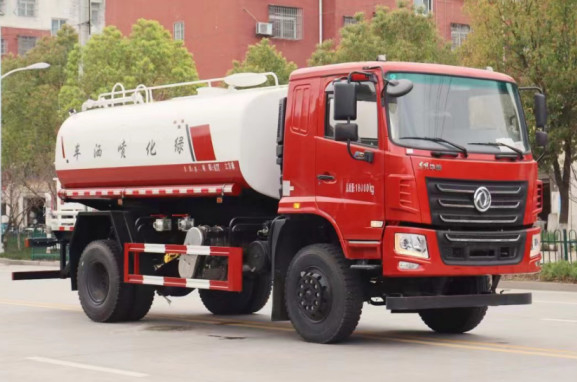 물뿌림차 트럭 4X4 주행 노면 유조선 SPV 전용차량 위생 12000 리터 탱크