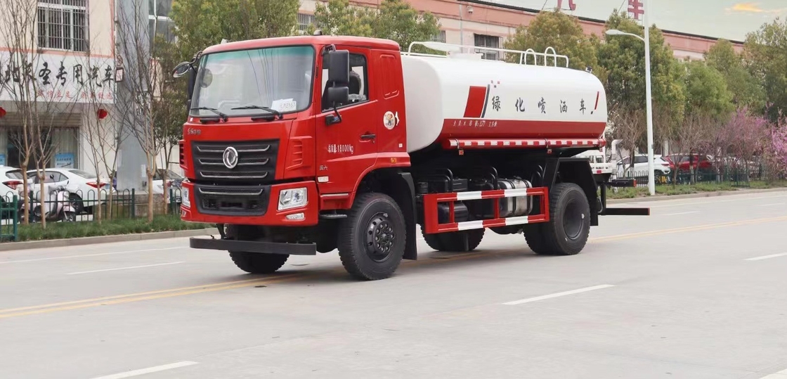 물뿌림차 트럭 4X4 주행 노면 유조선 SPV 전용차량 위생 12000 리터 탱크