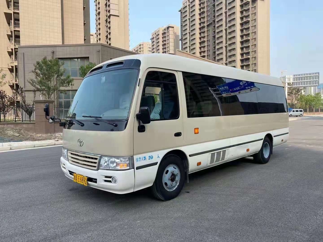 23-29Seats와 조립한 사용된 코스터 버스 토요타 브랜드 120 Km/H 최대 속도