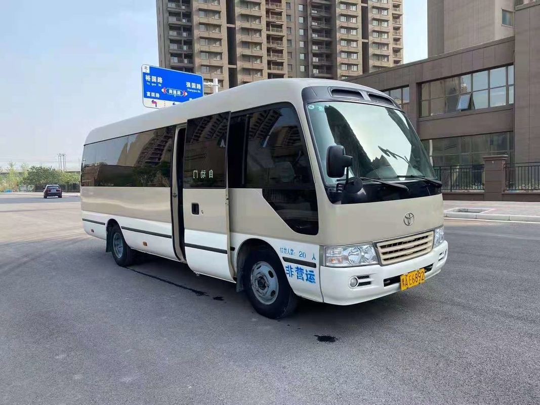 23-29Seats와 조립한 사용된 코스터 버스 토요타 브랜드 120 Km/H 최대 속도