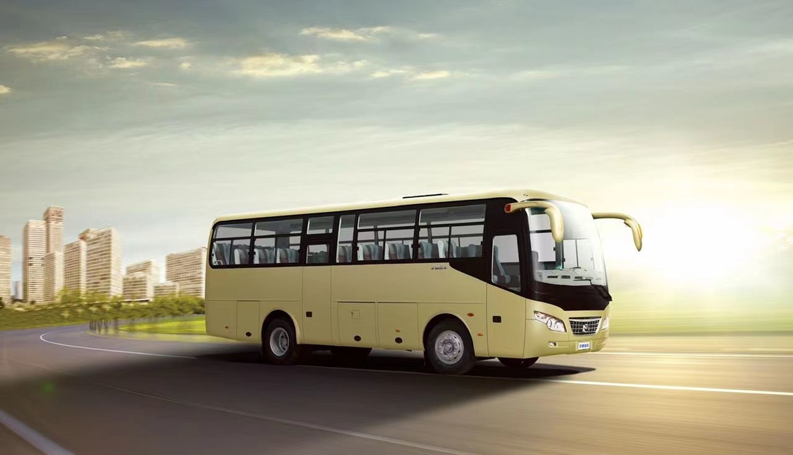 2022년 40 자리 ZK6932d 새로운 유통 버스 전방 엔진 대형 버스 RHD LHD 안내