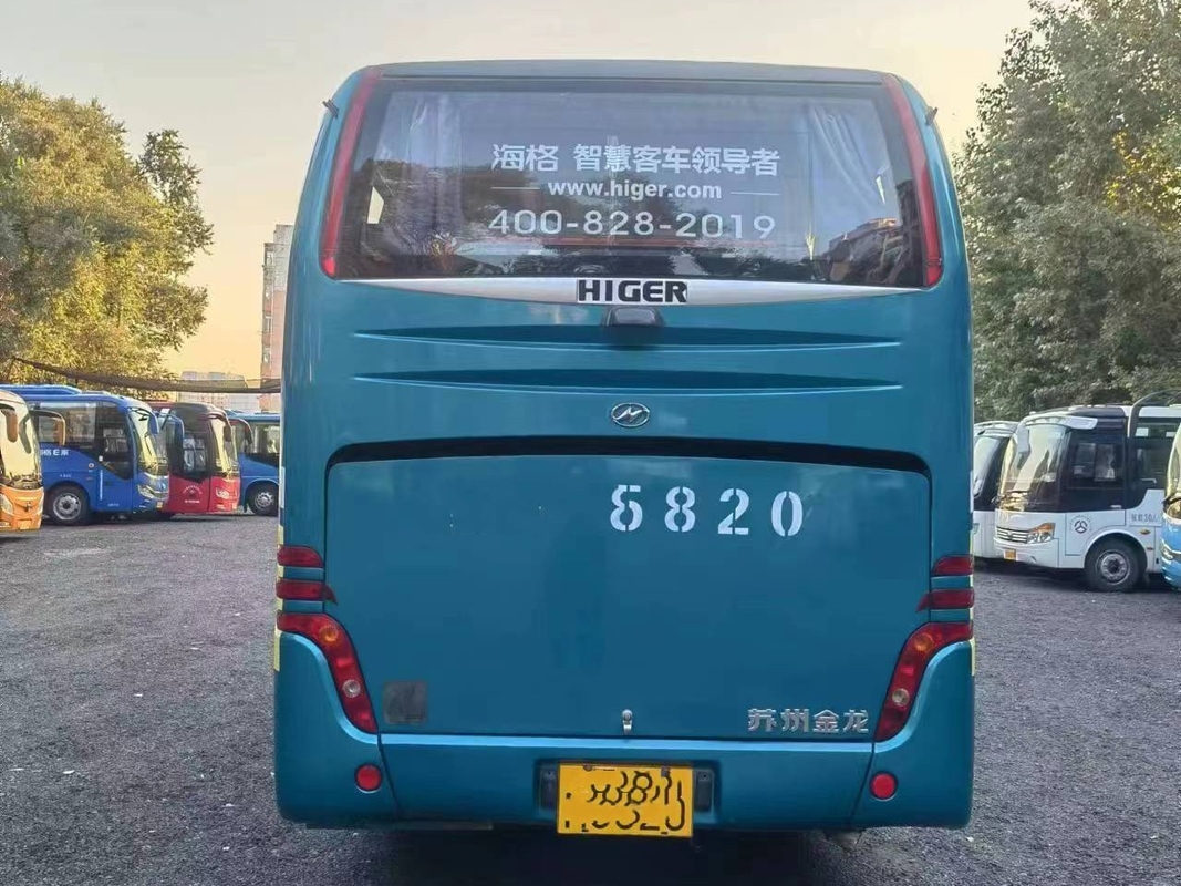 사치 더 높은 KLQ6796 사용된 코치는 34번 자리 LHD 후미 엔진 147 kw 판 스프링 중단을 버스로 나릅니다