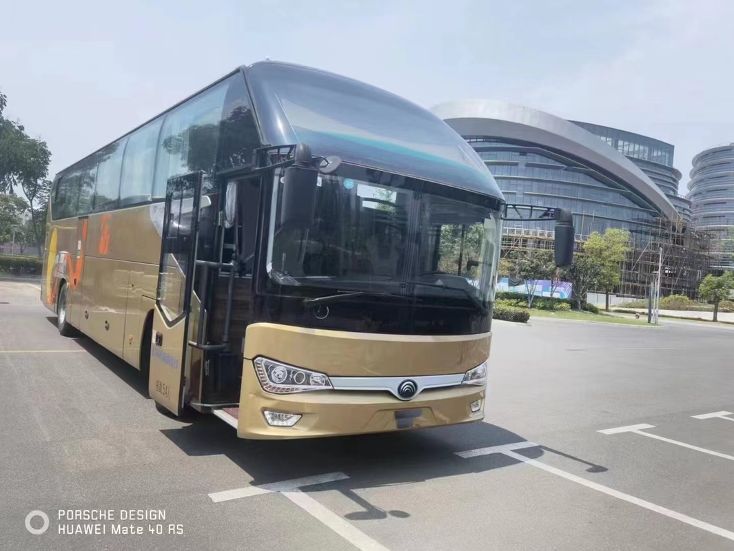 ZK6128 유통 버스 코치 오랫동안 사용된 코치는 54개 자리 RHD / LHD 후미 엔진을 버스로 나릅니다