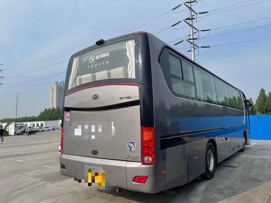 Kinglong Cummins 버스는 XMQ6129 Vip 아프리카를 위한 호화스러운 디젤 엔진 장거리 53seater 차를 분해합니다