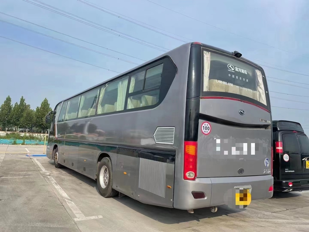 Kinglong Cummins 버스는 XMQ6129 Vip 아프리카를 위한 호화스러운 디젤 엔진 장거리 53seater 차를 분해합니다
