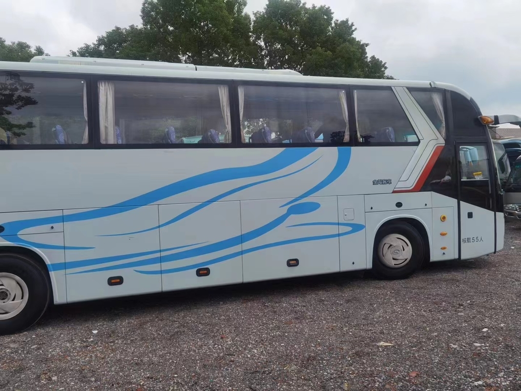 Kinglong 차 버스 호화스러운 XMQ6128 55 좌석 호화스러운 관광 버스 초침 관광 버스