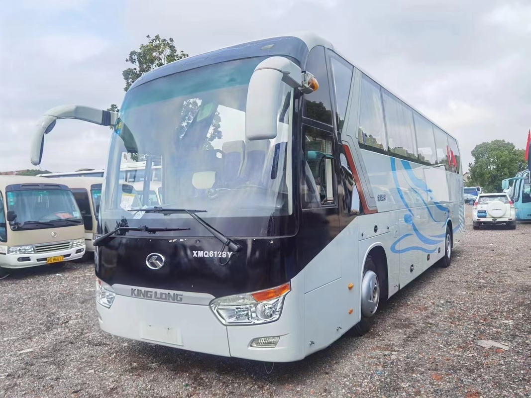 Kinglong 차 버스 호화스러운 XMQ6128 55 좌석 호화스러운 관광 버스 초침 관광 버스
