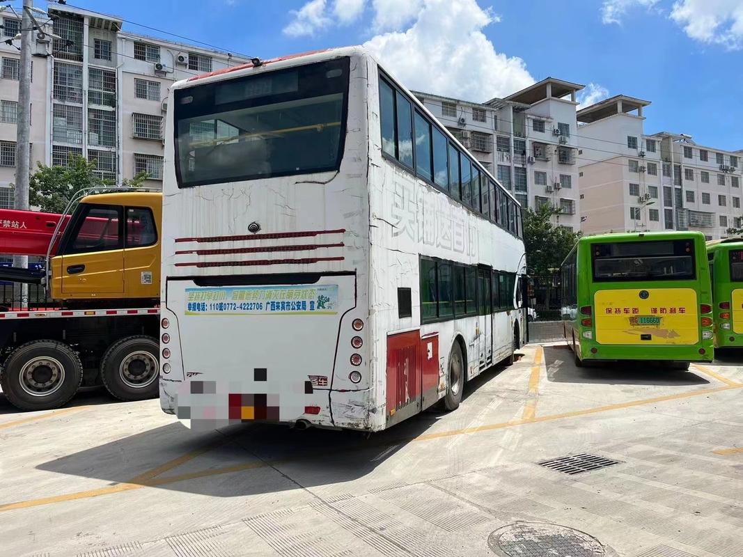 Zk6116HG 중고 여행 버스 Yutong 86/78 사람들 중고 시내 버스 더블 데크