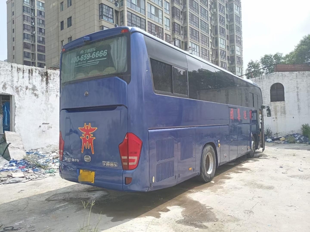 장거리 버스 Yutong ZK6118 51seats Yuchai 206kw 2 문은 여행 차를 사용했습니다
