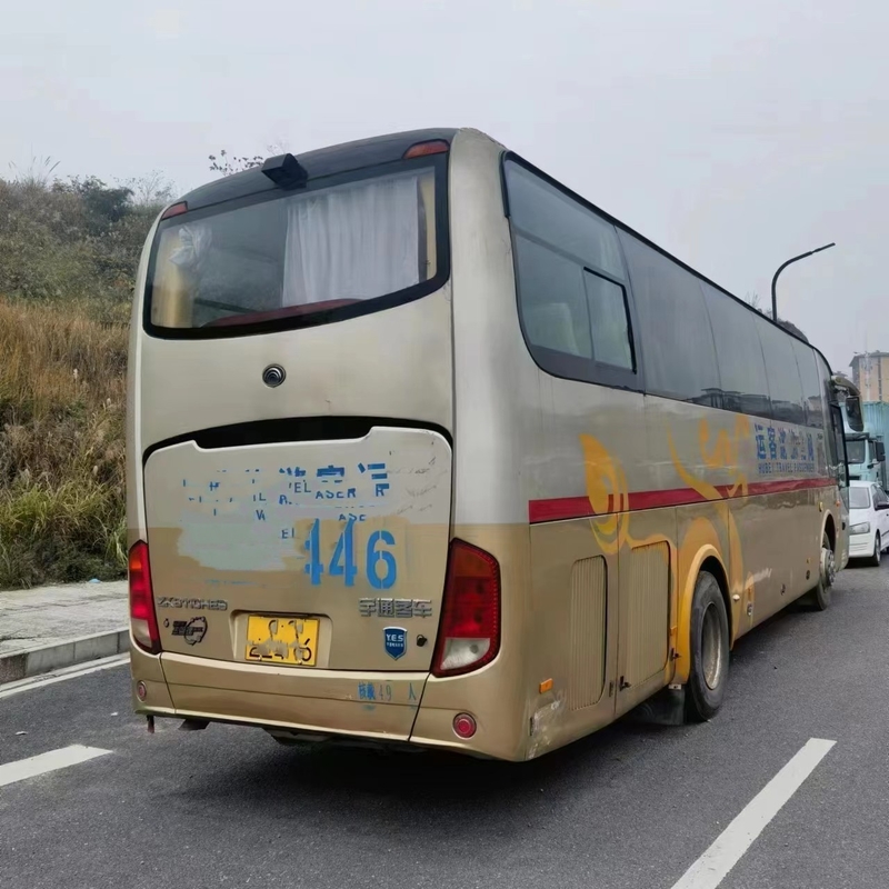 2번째 손 코치 ZK6110 브랜드 유통 49 인승은 관광 버스 단일의 도어 유차이 엔진을 이용했습니다