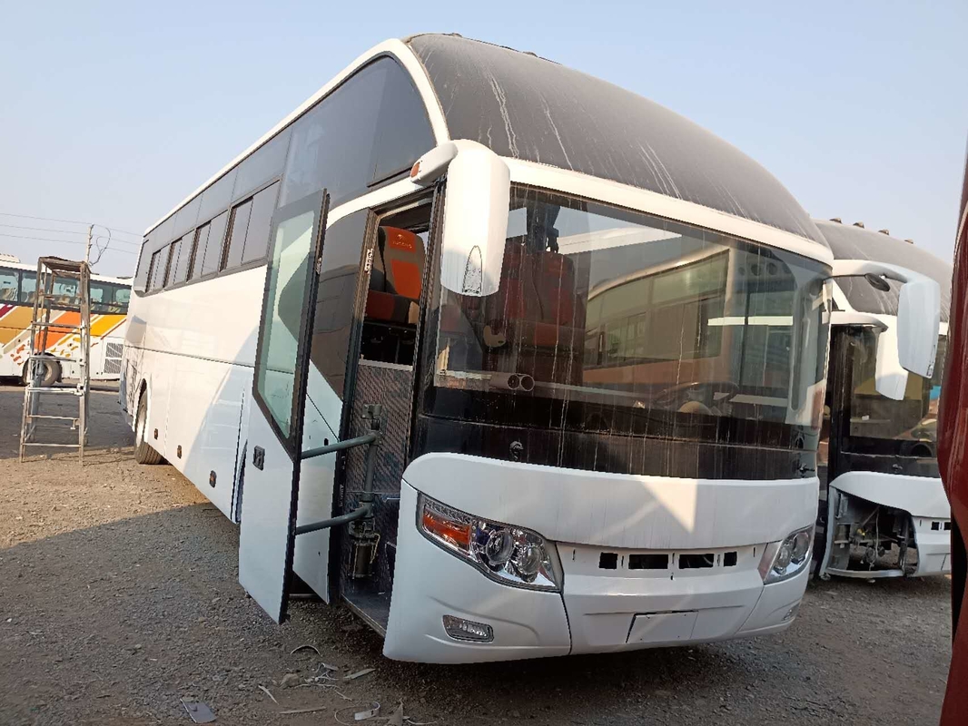 중고 버스와 코치 유통 Zk6127 55 자리 LHD / RHD 리프 스프링 서스펜션 2 문