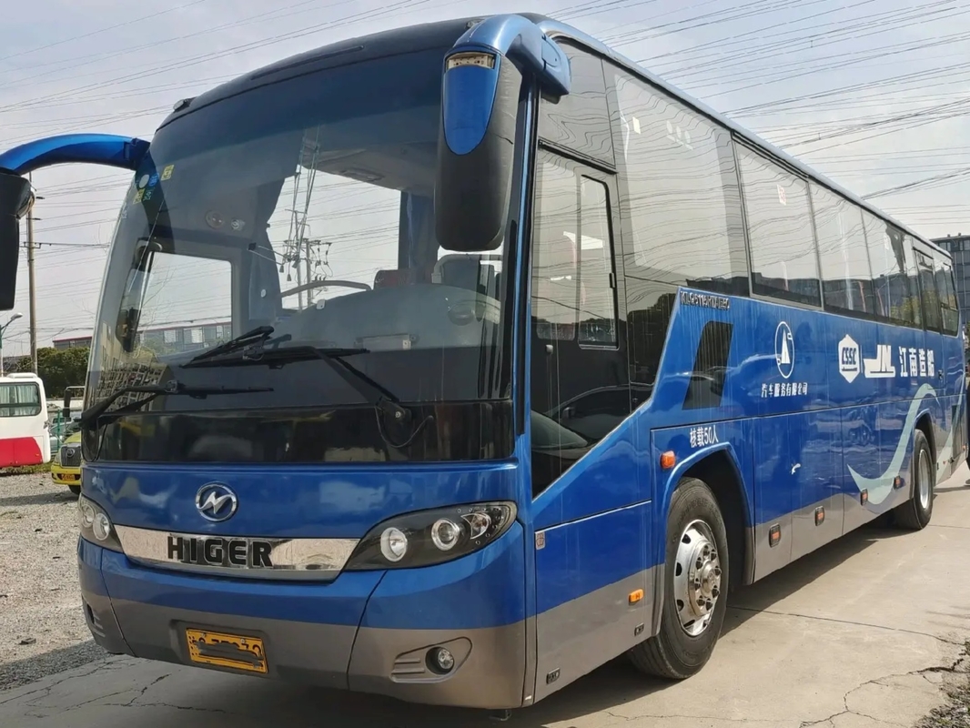 사용된 Mci 버스 웨이차이 엔진 50 자리 수하물 칸 단일의 도어 LHD / RHD 2번째 손 더 높은 KLQ6115