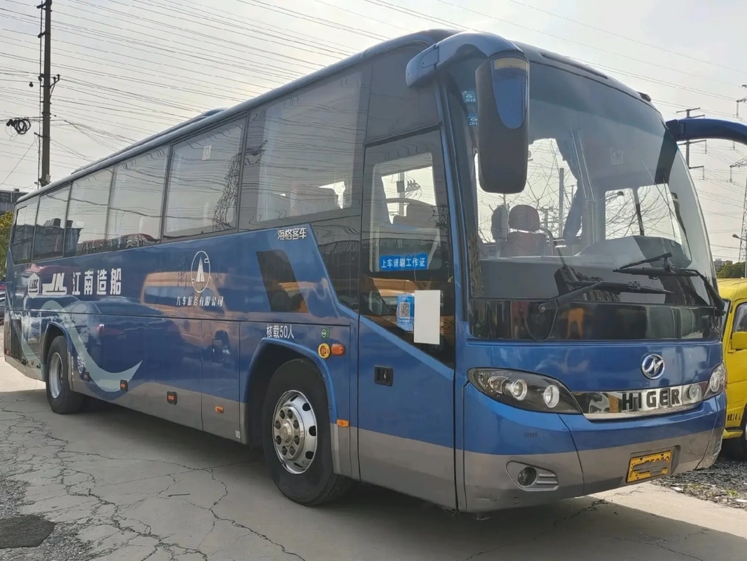사용된 Mci 버스 웨이차이 엔진 50 자리 수하물 칸 단일의 도어 LHD / RHD 2번째 손 더 높은 KLQ6115