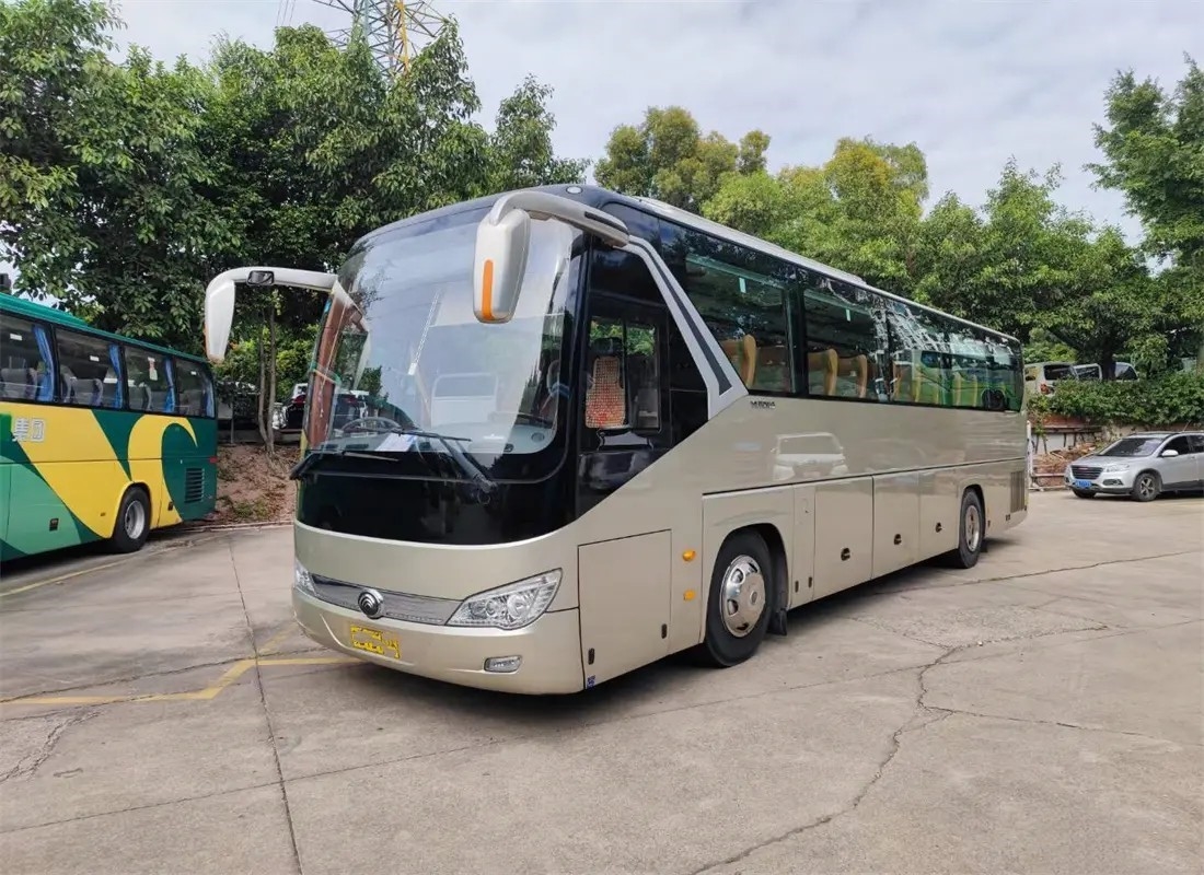 장거리 버스는 문 46 자리 11 미터 호화로운 인테리어 장식 사용된 어린 협회 버스 ZK6119를 두배로 합니다