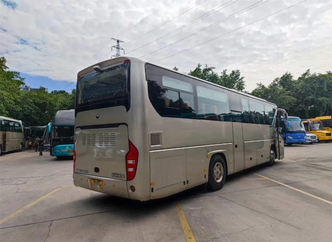 장거리 버스는 문 46 자리 11 미터 호화로운 인테리어 장식 사용된 어린 협회 버스 ZK6119를 두배로 합니다