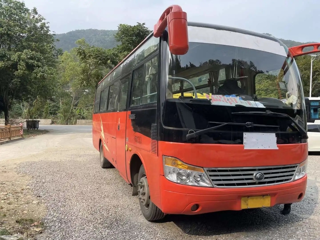 초침은 창문 전방 엔진 사용된 유통 버스 ZK6752D를 미끄러지게 하는 30이지 자리 외부 개식 도어를 버스로 나릅니다