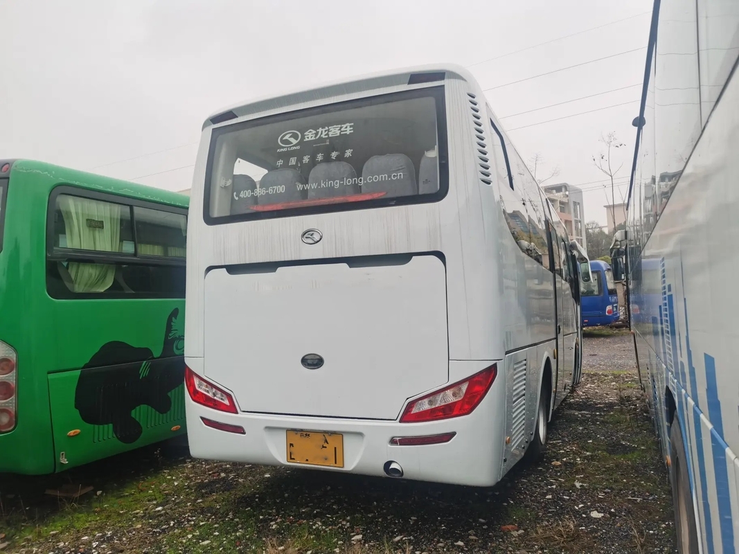 창문 2번째 손 킹롱 버스 XMQ6802를 밀봉하는 사용된 디젤 엔진 버스 수동 변속 유차이 엔진 31 자리