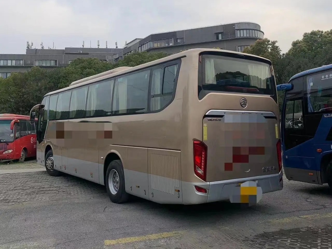 사용된 대형 버스 90% 새로운 48 자리 2번째 손은 황금용 XML6112 웨이차이 엔진 100km/ Ｈ를 운전합니다