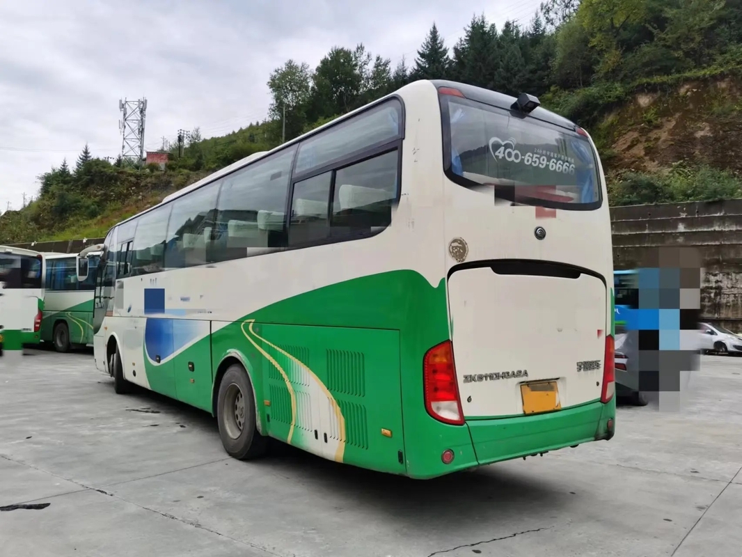 중고 버스는 43 자리 유로 IV 에어백 중단 유차이 엔진 310 에이치피 2번째 손 유통 버스 ZK6110 LHD / RHD를 지도합니다