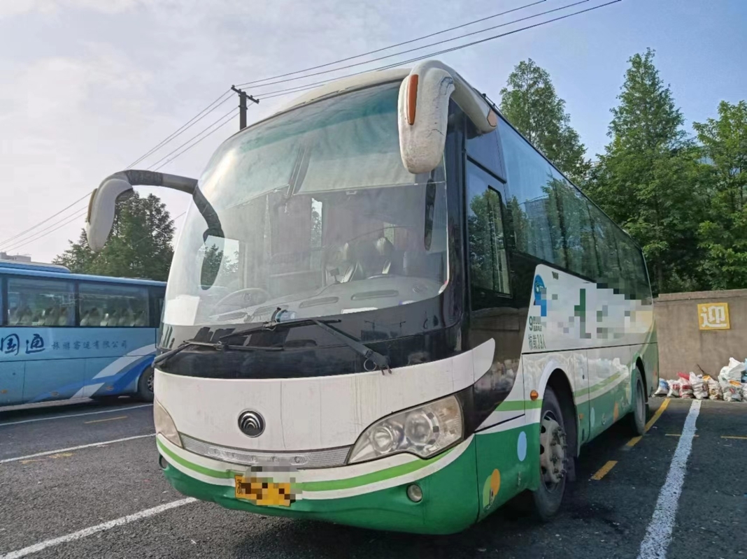 창문 LHD / RHD 러기지 랙 영통 ZK6908을 밀봉하는 사용된 짧은 버스 9 미터 드문 엔진 39 자리