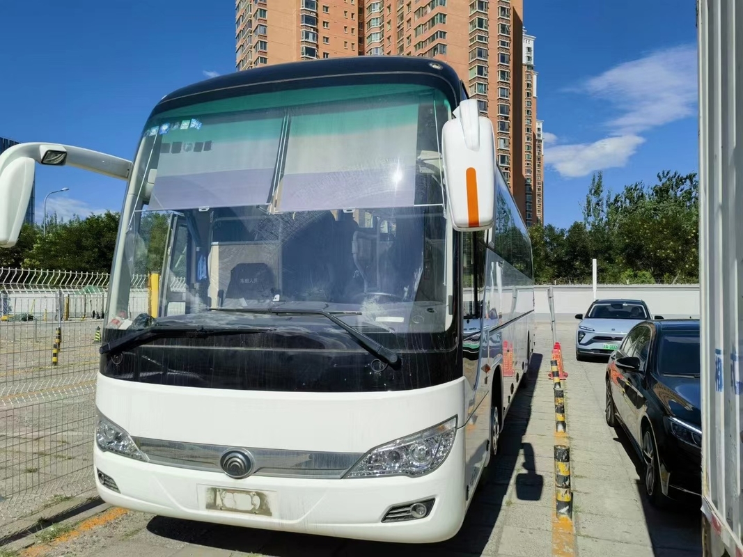 어린 협회 버스 ZK6112 화이트 색 53 자리 12 미터 장기간 웨이차이 엔진 336 에이치피 에어컨 2번째 손 대형 버스