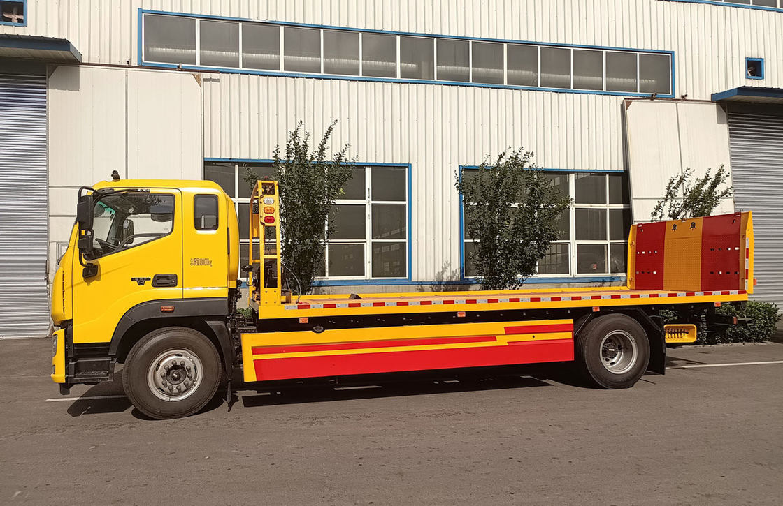 중고용 작업 트럭 4x2 드라이브 모드 230hp 포튼 류커 트럭 평면 지붕
