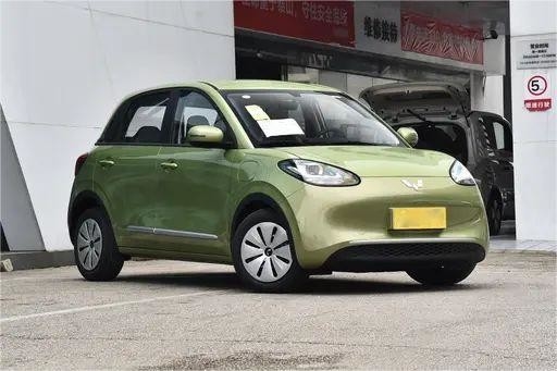 중고용 신에너지 차량 웅링 빙고 333KM 2023 모델 오로라 녹색 색상
