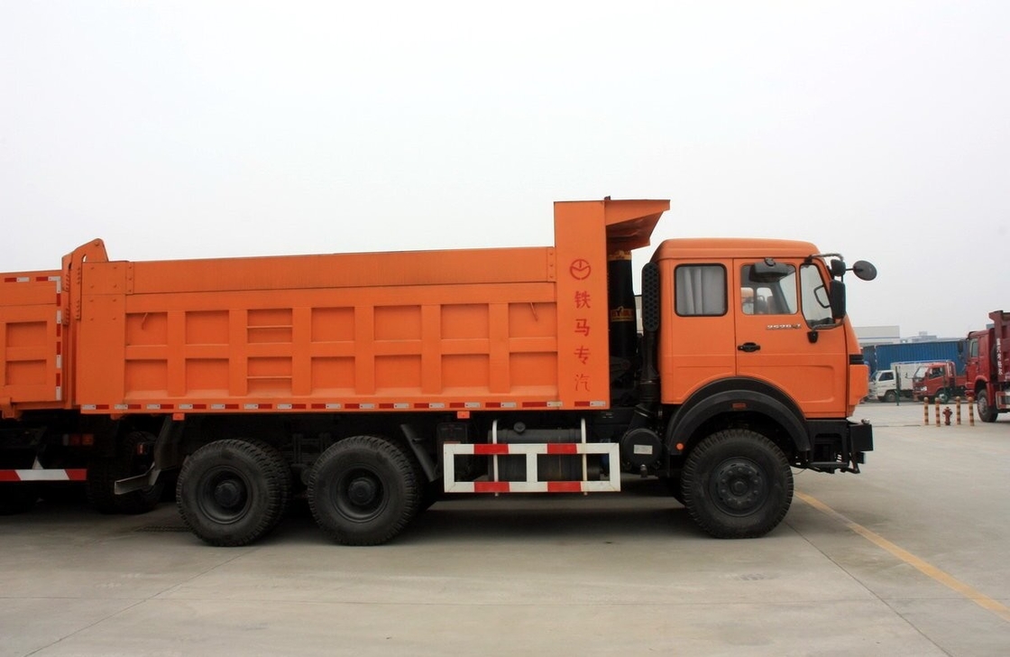베이벤 6x4 터퍼 사용 된 덤프 트럭 유로 3 웨이차이 엔진 290 hp 광업 사용
