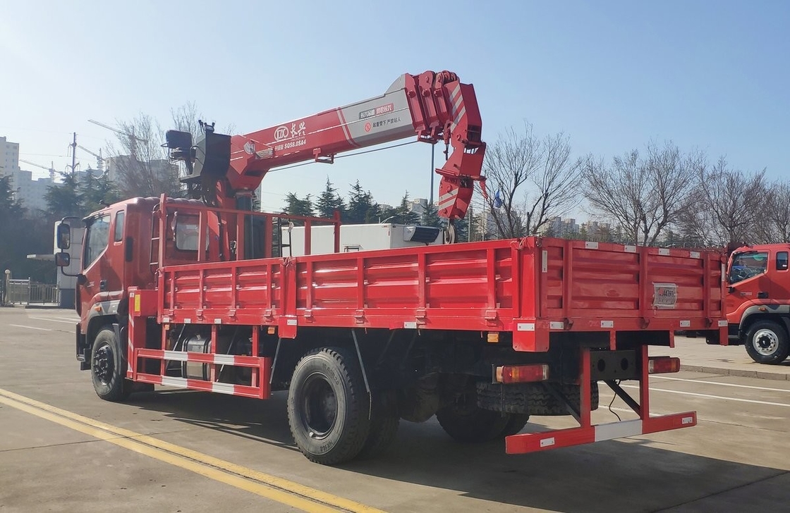 포튼 트럭 탑재 크레인 4*2 드라이브 모드 9 톤 싱글 캐비 220hp 왼손 운전