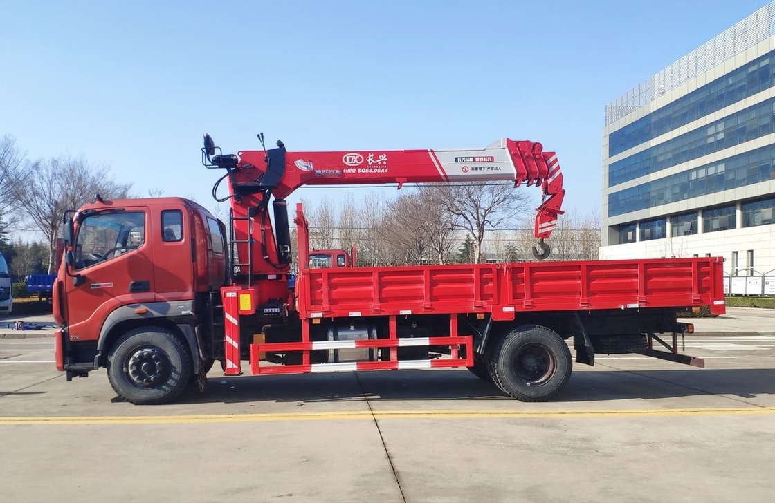포튼 트럭 탑재 크레인 4*2 드라이브 모드 9 톤 싱글 캐비 220hp 왼손 운전