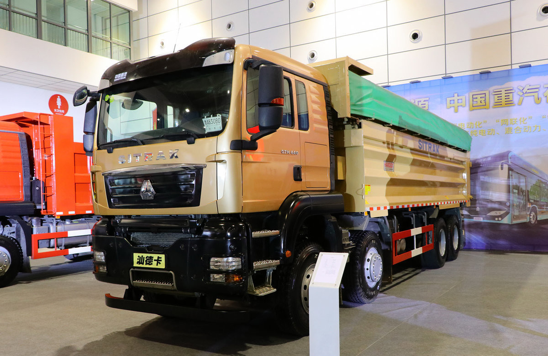 신차 시노 트럭 시트랙 C7H 도시 건설 쓰레기 8*4 덤프 트럭 440hp