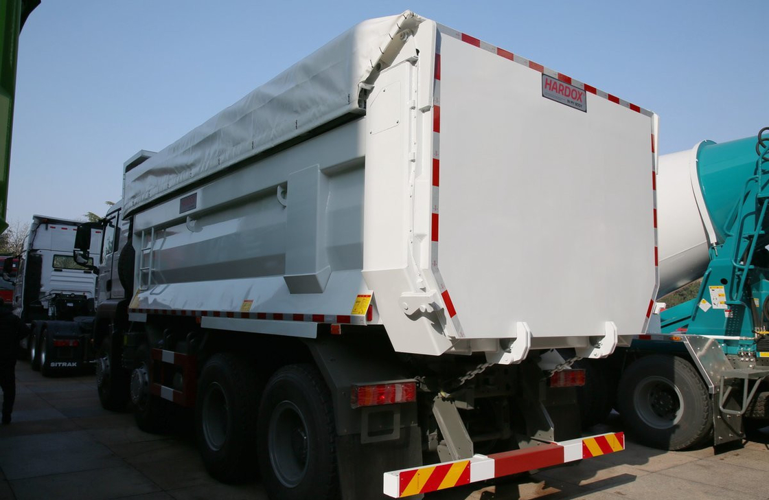 시노트럭 덤프트럭 티퍼 새 시트랙 5.8 미터 박스 400hp 유로 5 수동 12 기어