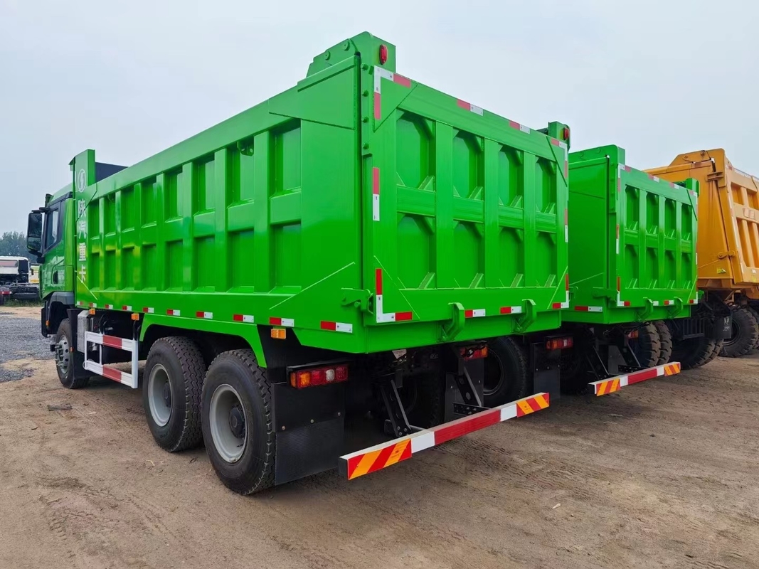 티퍼 트럭 40t 사용 된 샤크맨 6×4 X3000 덤퍼 중량용 375hp 웨이차이 2021년