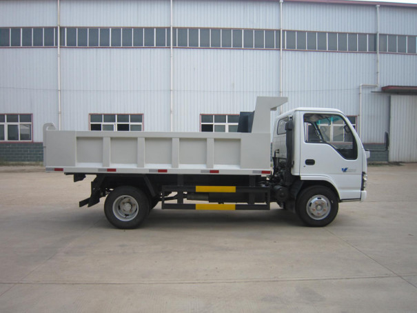 중고용 3t 티퍼 트럭 ISUZU 4*2 소형 덤퍼 유로 4 멀티 잎 스프링 5 스피드 기어