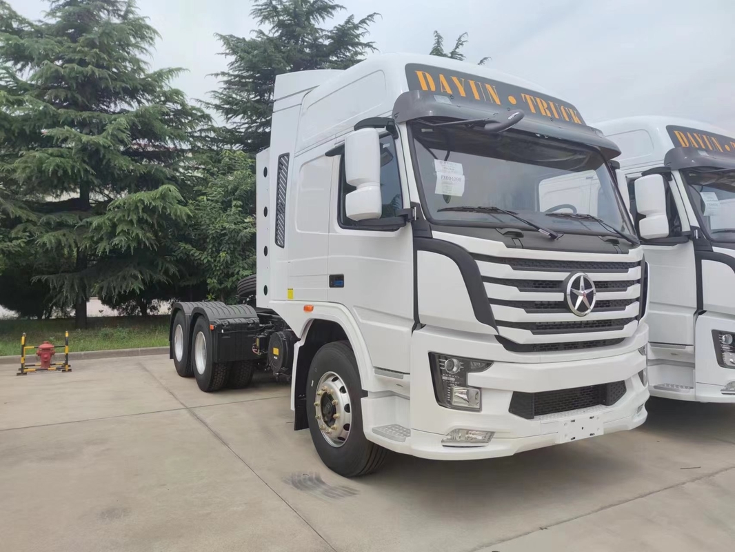 트랙터 트럭 6x4 Dayun Prime Mover CNG 크루즈 범위 800km 유로 3 배출량 400hp