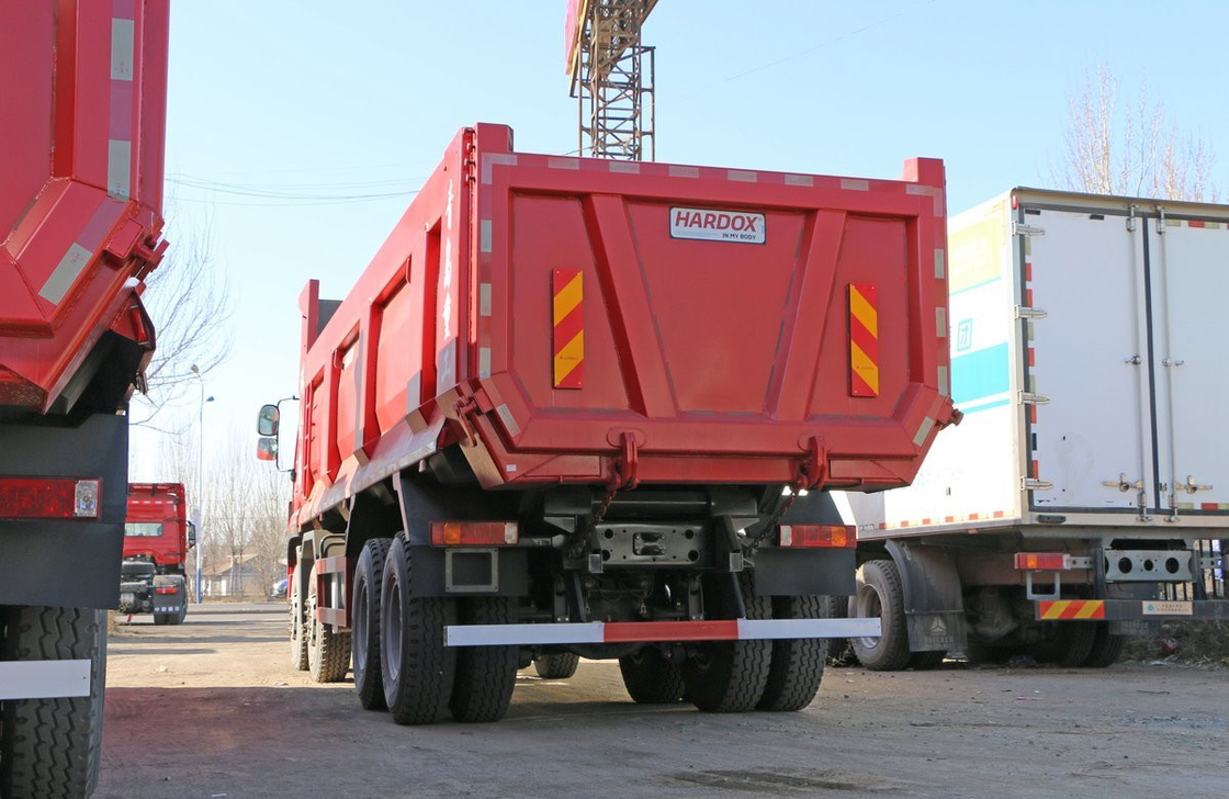 호우 시노 트럭 2022 호한 8*4 도로 운송 12 바퀴 340hp 단일 반 캐비