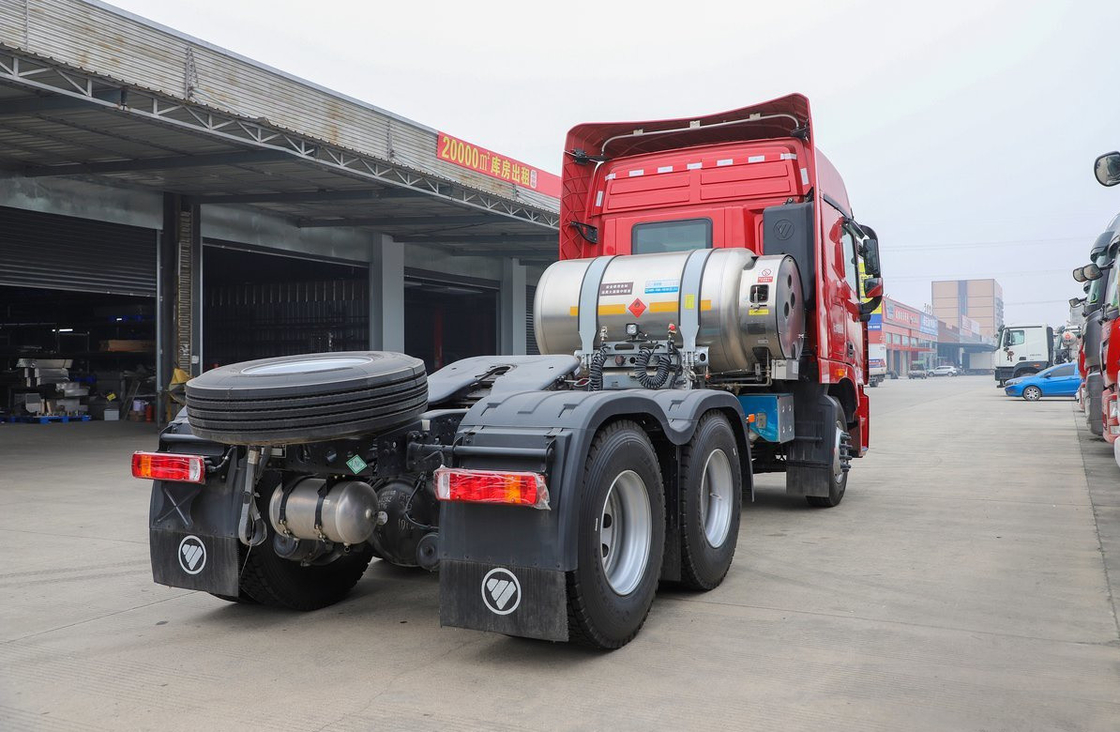 6*4 포튼 GTL 말 머리 LNG 커민스 엔진 500hp 빠른 변속기