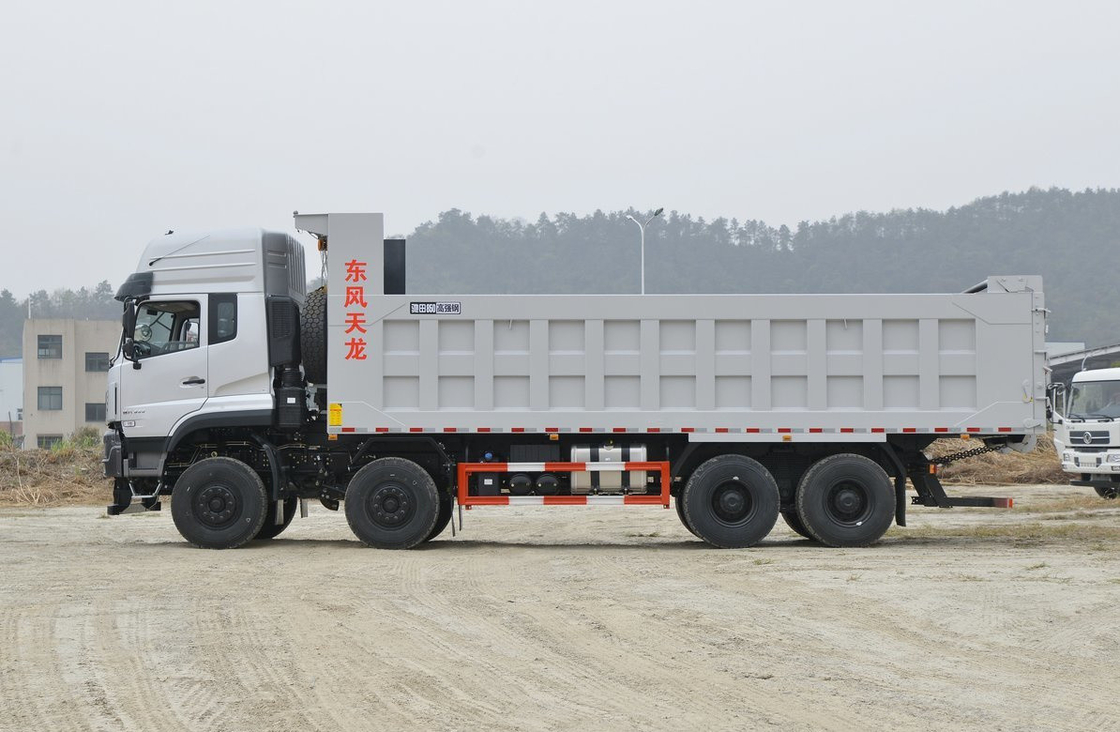 덤프트럭 트레일러 판매용 둥펑 8×4 티퍼 600hp 커밍스 엔진 6 실린더 수동