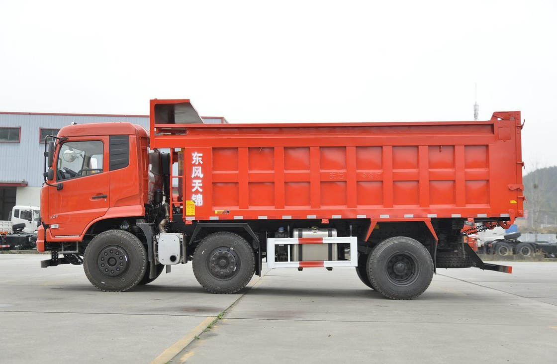 둥펑 6*2 천진 티퍼 260hp 유차 엔진 좌측 운전