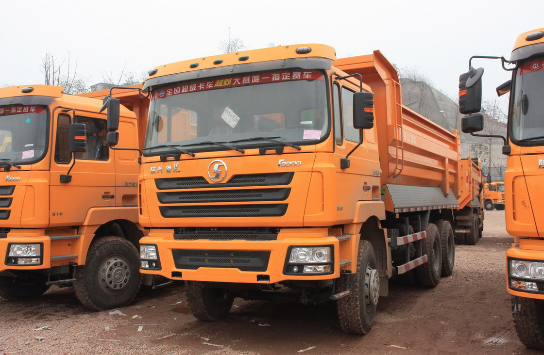 덤프트럭 6*4 샤크만 F3000 에루오 3 310hp 웨이차이 U형 상자 30톤 LHD&RHD