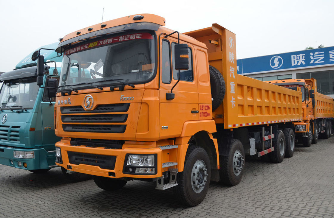 34 톤 덤프 트럭 판매 위차이 336hp 유로3 샤크만 F3000 아프리카에서 사용 중량
