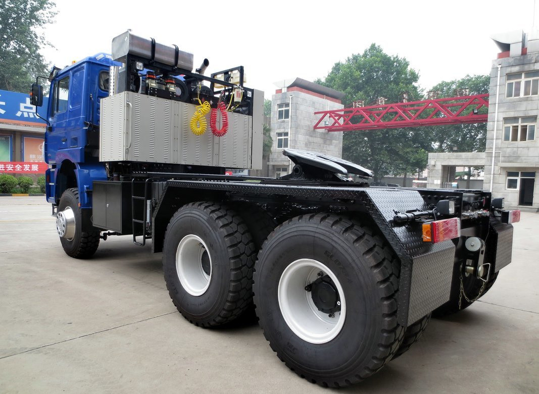 트랙터 트럭 사용 6*6 풀 드라이브 샤크만 프라임 모버 커민스 600hp 엔진 10 타이어