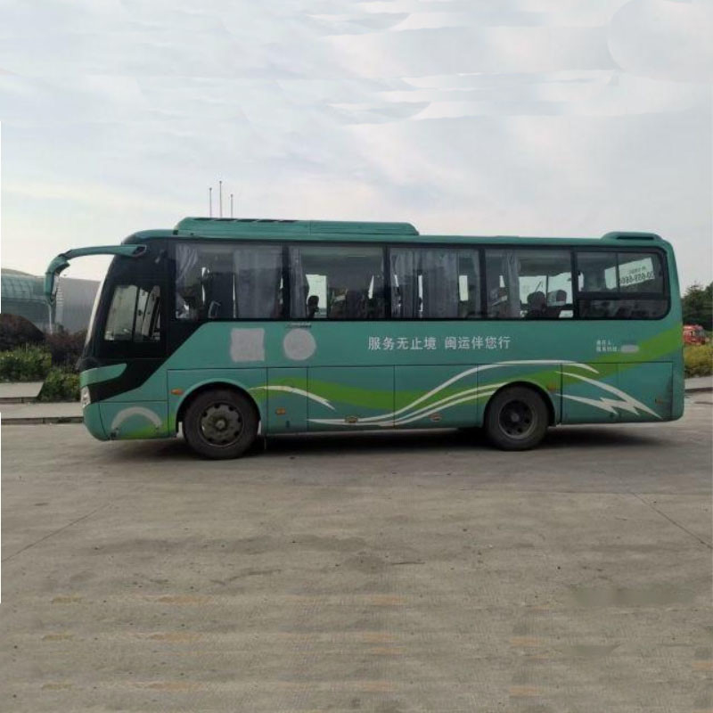 ZK6938H9 블루 사용된 유툰 버스 39 좌석 사용 된 여행 버스 2010년