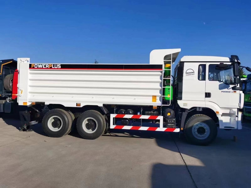 사용된 틱퍼 트럭 샤크만 E3 덤프 트럭 2024년 커밍스 엔진 385hp 아프리카에서 사용