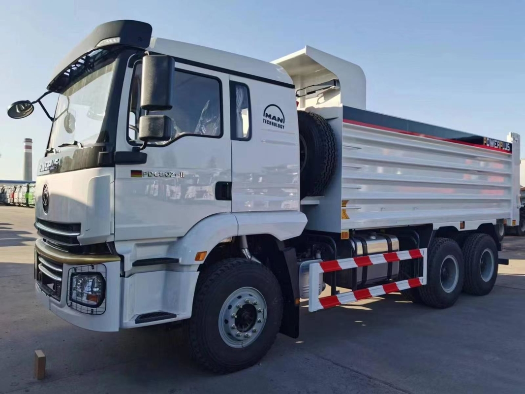 사용된 틱퍼 트럭 샤크만 E3 덤프 트럭 2024년 커밍스 엔진 385hp 아프리카에서 사용