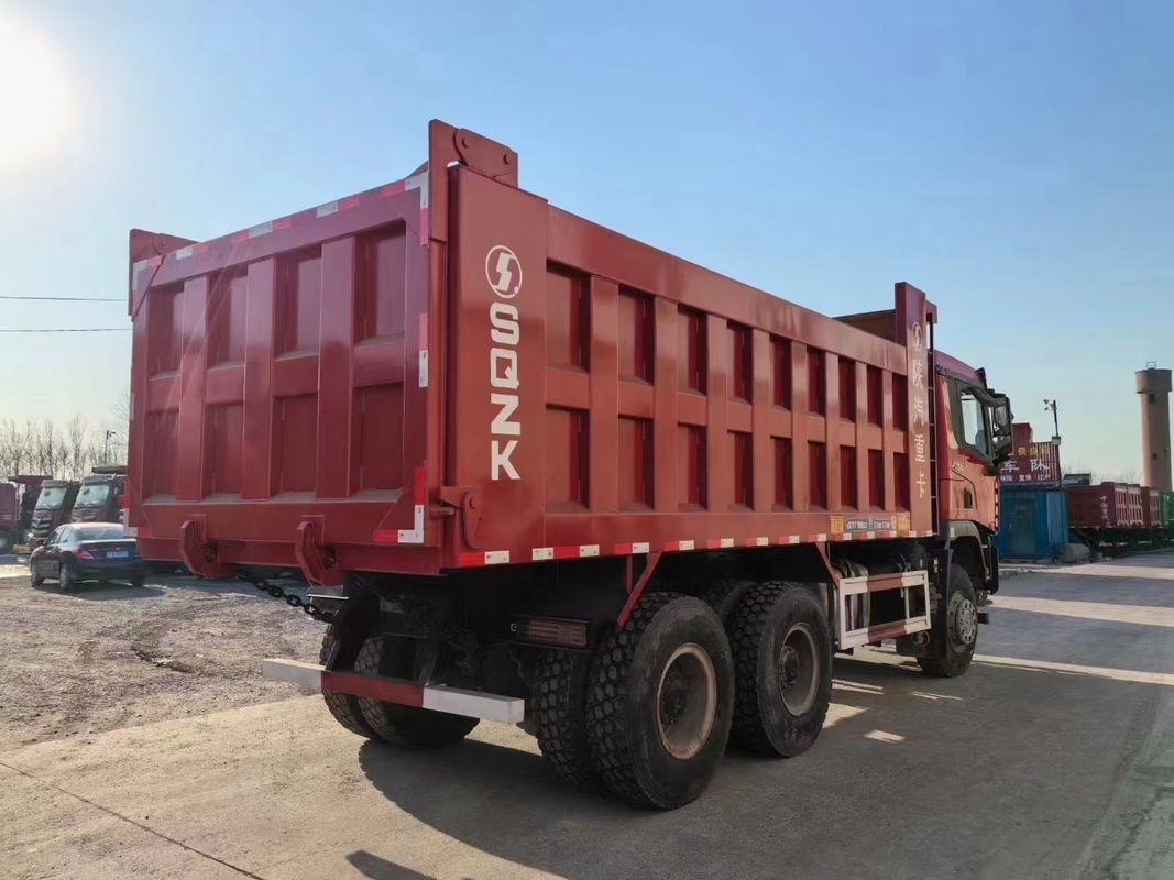 20톤 중고용 틱퍼 트럭 12륜 덤프 트럭 샤크만 X3000 430hp 고품질 재고