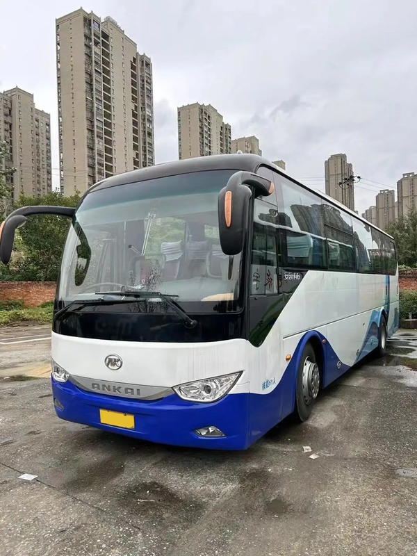 HFF6119 51 좌석 럭셔리 버스 수하물 대용량, 뒤쪽 디젤 엔진, 좌측 운전